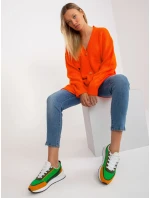 Dámský svetr LC SW 0267 oranžový