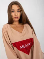 Mikina VI BL 3113.73P tmavě lila