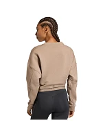 Dámská mikina adidas Hyperglam béžová KQ5197