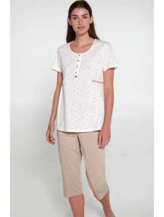 Vamp - Pyžamo s knoflíkovou légou 20386 - Vamp Vamp - Pyžamo s knoflíkovou légou 20386 - Vamp