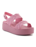 Sandály Crocs Brooklyn Woven Low Wedge W 209977-6XX