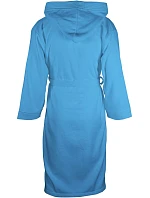 The One Towelling Velour Bathrobe Župan s kapucí 48.1043 aqua