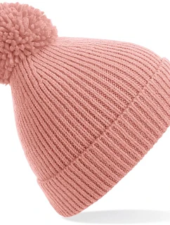 Beechfield B 382 Pletená čepice s bambulí 53.0382 blush