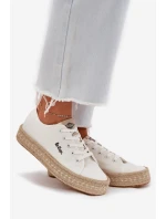 Dámské Tenisky S Pletením Lee Cooper LCW-25-44-3217 Bílé