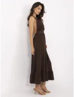 Šaty MI SK 88573.83 tmavě hnědé