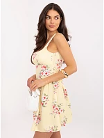 Šaty MI SK A3074.96 světle žluté