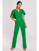 M670 Kombinéza s volánky - zelená
