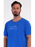Pánská noční košile s krátkým rukávem Luis Pánská noční košile s krátkým rukávem Luis