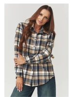 Košile s dlouhým rukávem  model 219732 Makadamia