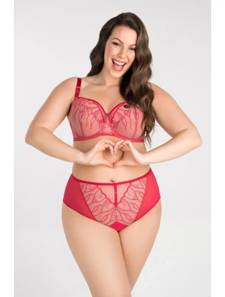 Měkká podprsenka Gorsenia K 828 Crazy Heart Měkká podprsenka Gorsenia K 828 Crazy Heart