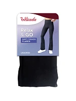 Dámské legíny s rozšířenými nohavicemi RELAX & GO SOFT TOUCH LEGGINGS FLARED - BELLINDA - černá Dámské legíny s rozšířenými nohavicemi RELAX & GO SOFT TOUCH LEGGINGS FLARED - BELLINDA - černá