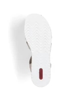 Pohodlné sandály Rieker W RKR680 beige Pohodlné sandály Rieker W RKR680 beige