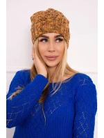 Fleecová čepice Roksana K209 hnědá Fleecová čepice Roksana K209 hnědá