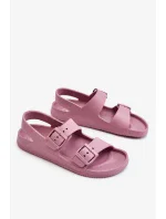 Dámské lehké sandály Big Star LL274744 Fialové Dámské lehké sandály Big Star LL274744 Fialové