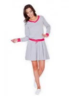 Dámské mikina šaty K276 - Katrus