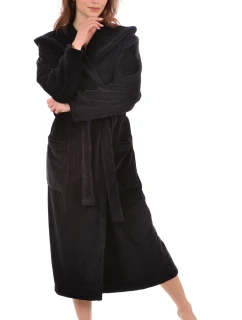 dámský župan Tampa 2149 Black Beauty