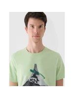 Pánské tričko s potiskem 4F 4FRAW24TTSHM2301-41S pánské
