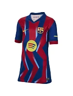 Dětský dres Nike FC Barcelona Stadium 25/26 tmavě modrý a červený FZ1307 432 Dětský dres Nike FC Barcelona Stadium 25/26 tmavě modrý a červený FZ1307 432