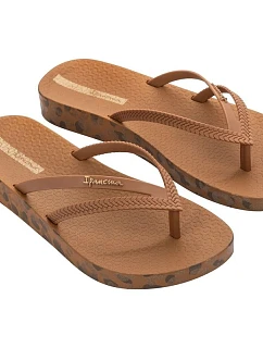 Ipanema dámské žabky Bossa Soft pohodlné hnědé módní dámské
