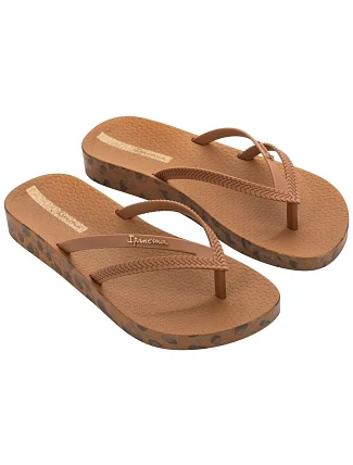 Ipanema dámské žabky Bossa Soft pohodlné hnědé módní dámské Ipanema dámské žabky Bossa Soft pohodlné hnědé módní dámské