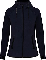 Kariban ProAct PA 359 Dámská tréninková bunda 20.P359 french navy heather Kariban ProAct PA 359 Dámská tréninková bunda 20.P359 french navy heather