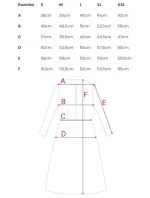 Šaty s mašlí S414 slonová kost - Stylove