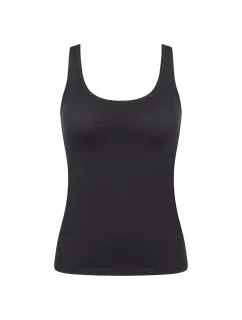 Dámské tílko GO Daily Cotton Tank top - BLACK - černé 0004 - SLOGGI
