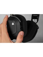 Bezdrátová karbonová sluchátka Corsair HS80 RGB
