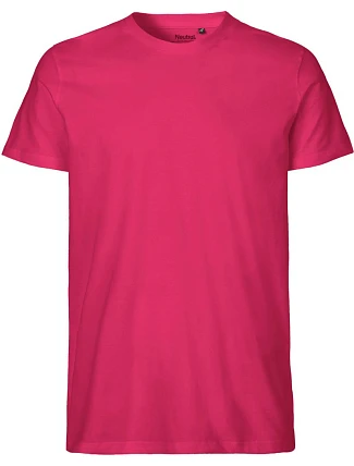 Neutral O 61001 Pánské tričko z bio bavlny 77.6101 pink Neutral O 61001 Pánské tričko z bio bavlny 77.6101 pink