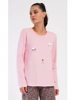 Dámské pyžamo dlouhé Flowers