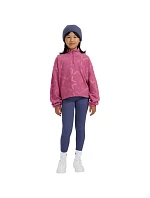 Dívčí fleece 4F F342 tmavě růžový 4FJWAW25TFLEF342 53A