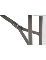 SKLÁDACÍ STOLEK V KABELU 180x70 cm MAX.100 kg BÍLÝ