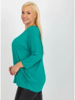 Halenka RV BZ 5745.18 tyrkysová Halenka RV BZ 5745.18 tyrkysová