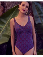 Jednodílné plavky 7249 M1 fialovo-modré - Anita Jednodílné plavky 7249 M1 fialovo-modré - Anita