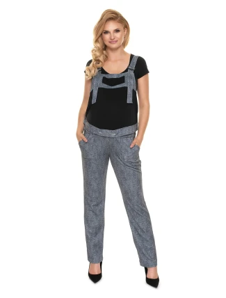 Těhotenské zahradnické kalhoty model 159435 PeeKaBoo Těhotenské zahradnické kalhoty model 159435 PeeKaBoo