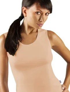 Béžová dámská košilka Emili Sara XXL-XXXL