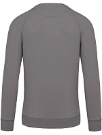 Kariban K 480 Pánská raglánová mikina z bio bavlny 20.K480 storm grey