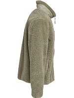 Build your Brand BY 406 Unisex fleecová bunda "Bonded Sherpa" 56.0406 pale olive Build your Brand BY 406 Unisex fleecová bunda "Bonded Sherpa" 56.0406 pale olive