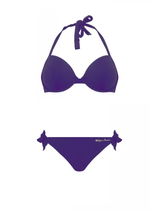 Dámské dvoudílné plavky 262660 0P300 00092 fialová - Emporio Armani