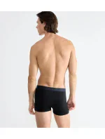Pánské boxerky EVER Ease Short 2P - BLACK - černé 0004 - SLOGGI