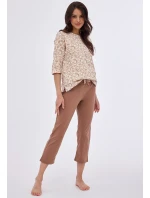 Cornette 147/396 Ines 3/4 S-2XL dámské pyžamo Cornette 147/396 Ines 3/4 S-2XL dámské pyžamo