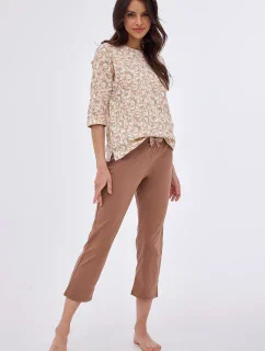 Cornette 147/396 Ines 3/4 S-2XL dámské pyžamo