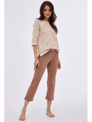 Cornette 147/396 Ines 3/4 S-2XL dámské pyžamo Cornette 147/396 Ines 3/4 S-2XL dámské pyžamo