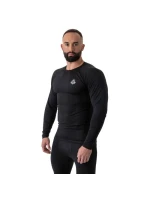 Rashguard s dlouhým rukávem černý BlackRSL - S