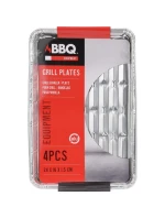 HLINÍKOVÉ GRILOVACÍ TABLETY 24x16 cm 4 BALENÍ