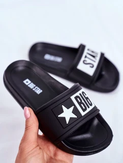 Dětské pantofle Big Star - černé