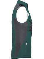 Daiber JN 825 Pracovní zimní softshellová vesta - Strong 02.0825 dark green/black Daiber JN 825 Pracovní zimní softshellová vesta - Strong 02.0825 dark green/black