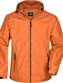 Daiber JN 1118 Pánská bunda do deště 02.1118 orange/carbon