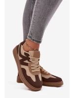 Dámské nízké ekologické kožené tenisky Givelle