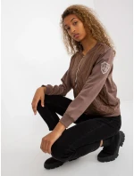 Mikina RV BL 8225.88 hnědá Mikina RV BL 8225.88 hnědá